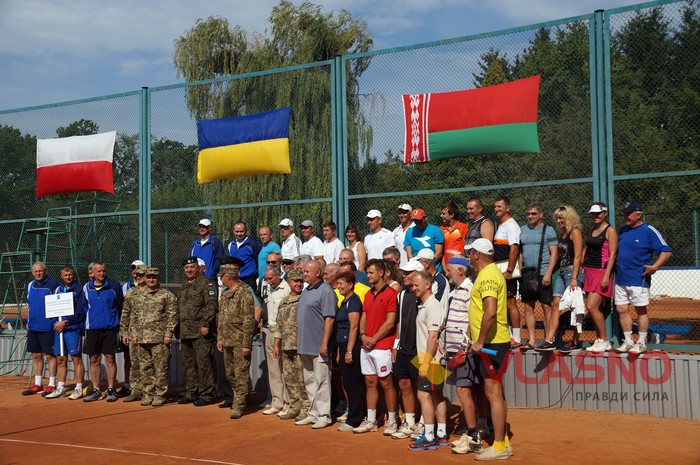 тенісний турнір військових у Вінниці фото