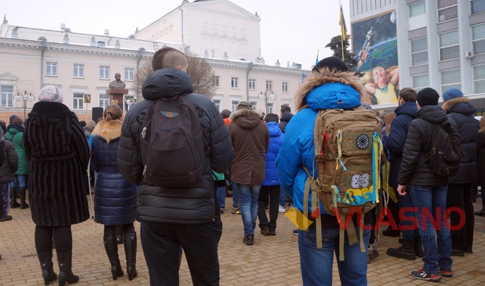 хода на честь Героїв Небесної Сотні у Вінниці фото