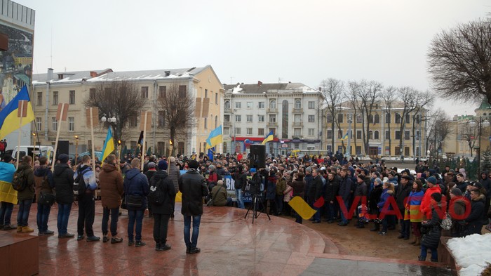 хода на честь Героїв Небесної Сотні у Вінниці фото
