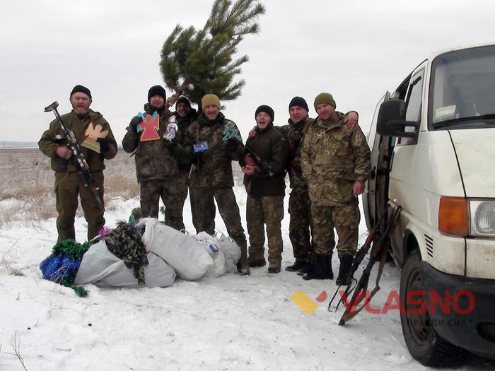 Новий рік на фронті фото