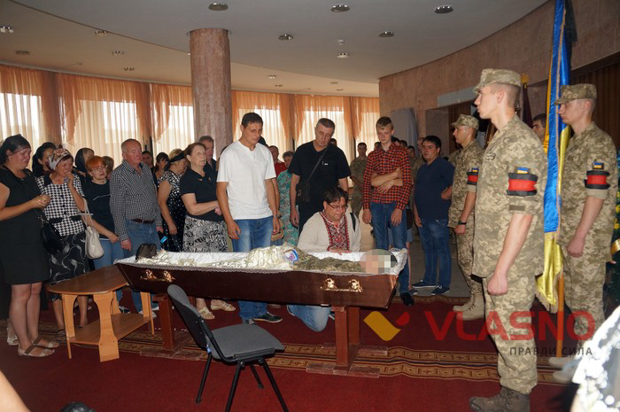прощання з Олексієм Тимощуком у Вінниці фото