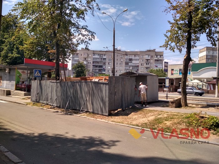 велодоріжка на вулиці Дачній у Вінниці фото