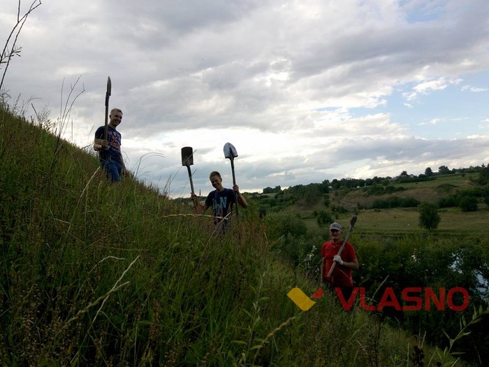 сходи на Замкову гору в Брацлаві фото