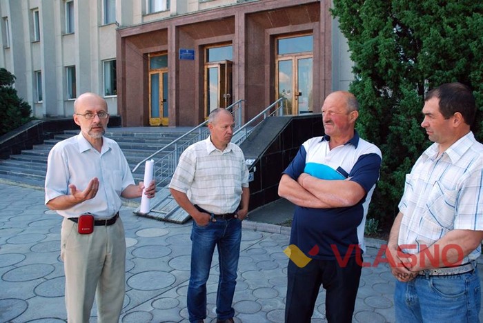 акція проти будівництва біогазового комплексу у Тульчині фото