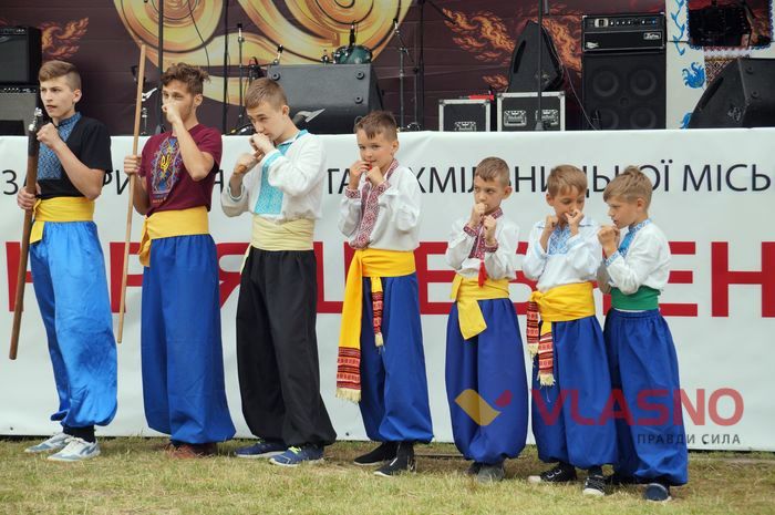 змагання на фестивалі "Живий вогонь" у Хмільнику фото