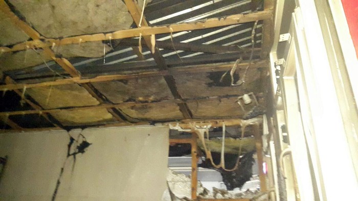 згорів кіоск у Літині фото