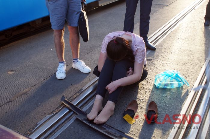 журналіста збили на пішому переході фото
