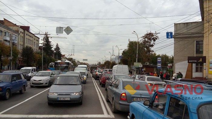 затори у Вінниці фото