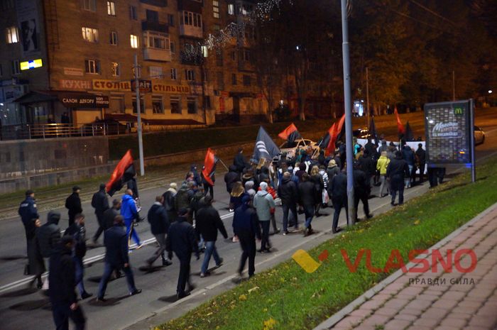 «Дух одвічної стихії» пронісся Вінницею: у місті відбувся марш УПА 