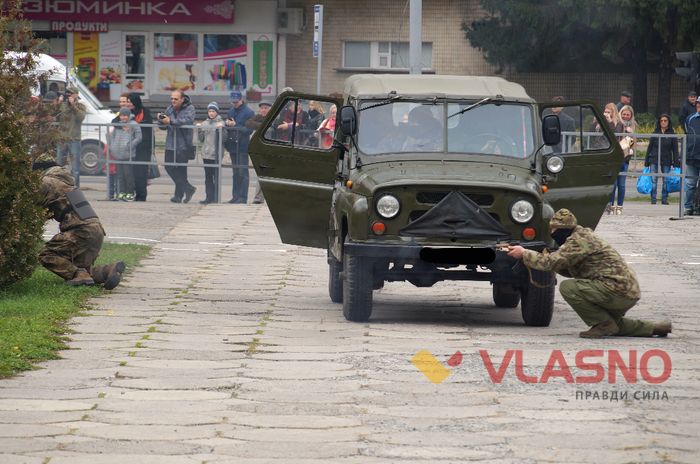 Спецпризначенці «відбили» «терористичну атаку» на Вінницю 