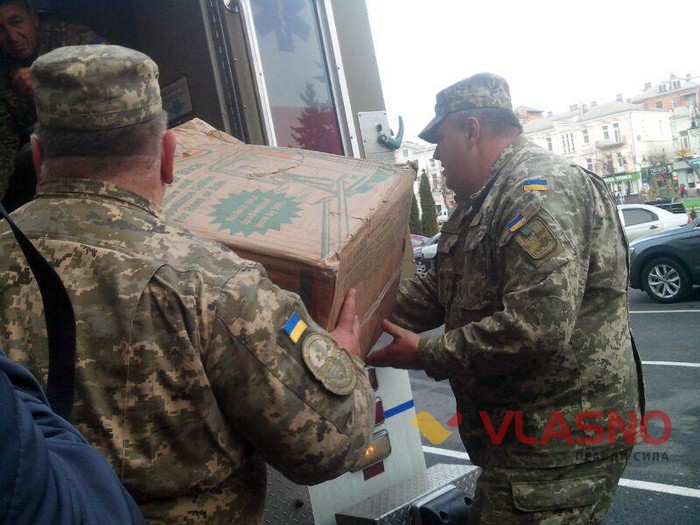 допомога в АТО з Бірмінгема фото