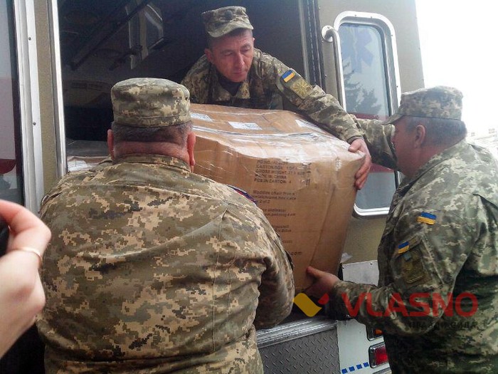 допомога в АТО з Бірмінгема фото