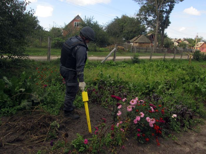 піротехніки виявляють вибухонебезпечні предмети фото