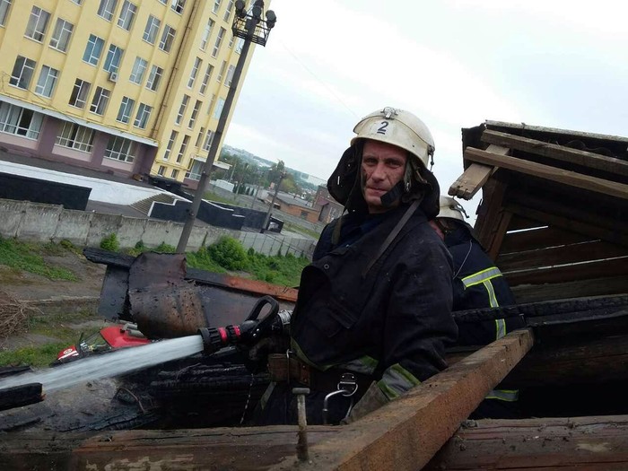 пожежа на Академіка Янгеля у Вінниці фото
