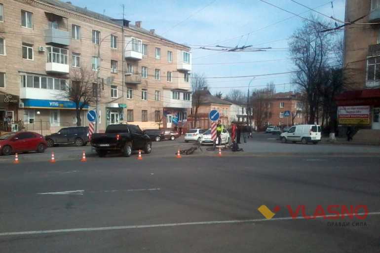 у Вінниці збили велосипедиста фото