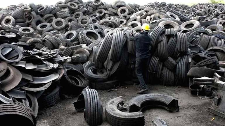 У Вінниці немає жодного підприємства з переробки гумових шин