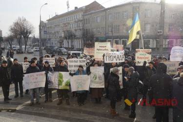 Потрійний пікет Вінницької ОДА: чого хотіли громади з різних районів?