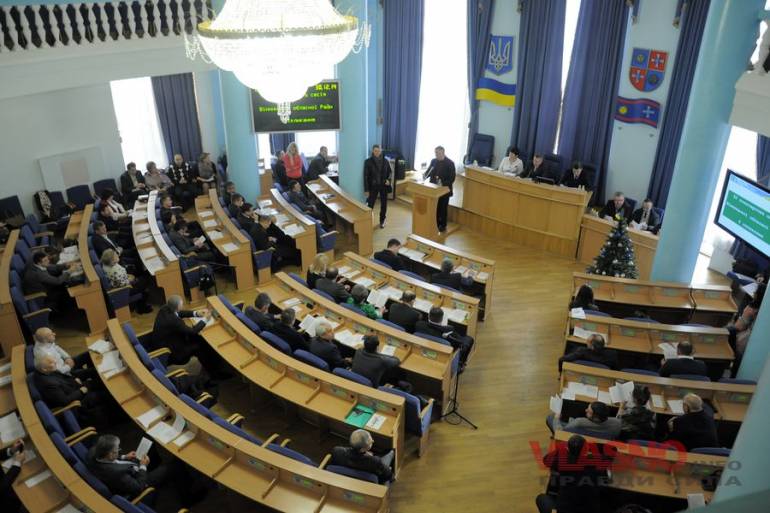  Дев'ять із десяти питань сесії облради вирішено. Для десятого каменем спотикання став Фіщук