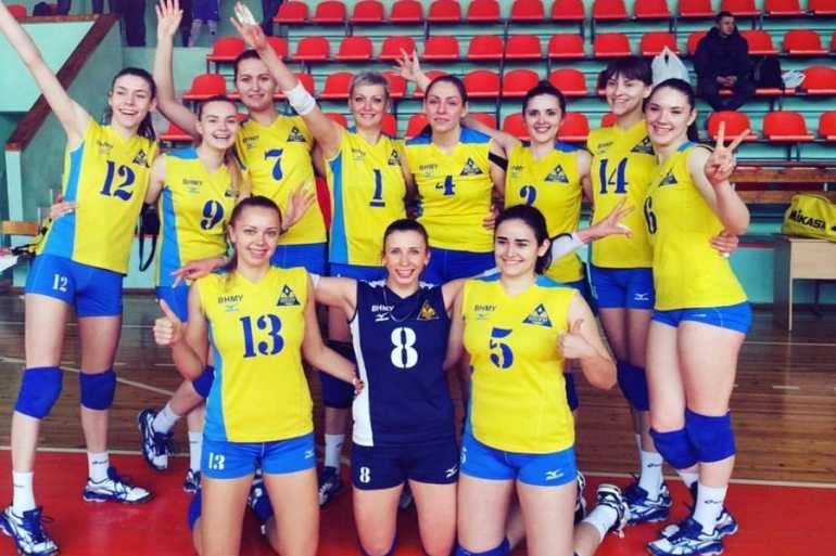 волейбол команда &laquo;Білозгар-Медуніверситет&raquo; фото