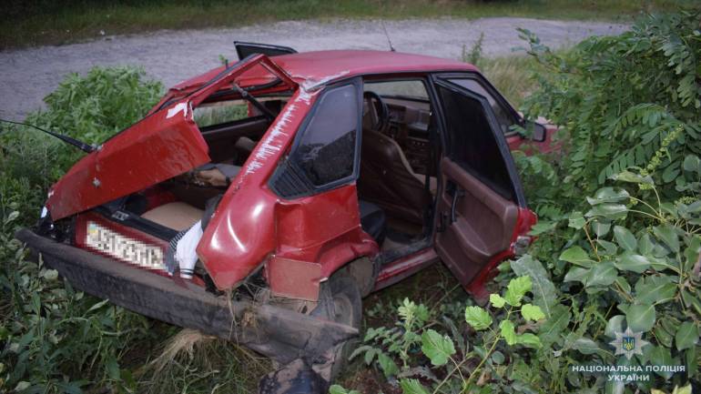 На Вінниччині в ДТП загинув 18-річний пасажир авто