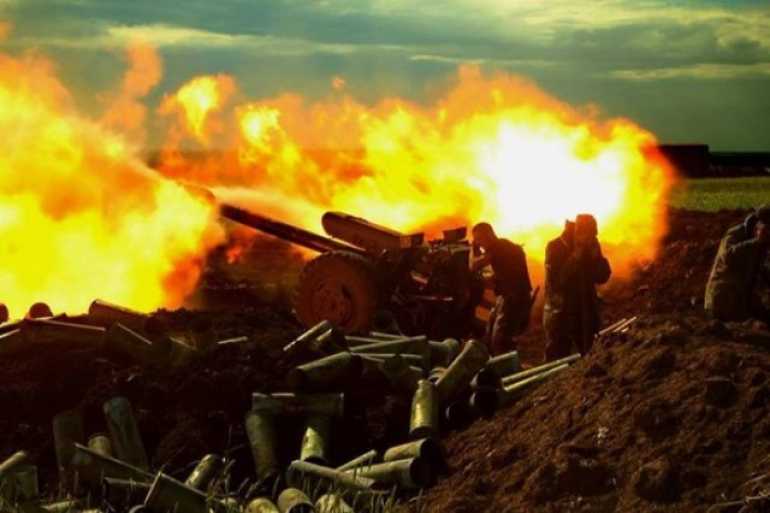Всю ніч бойовики обстрілювали наші позиції зі зброї калібру 152 мм