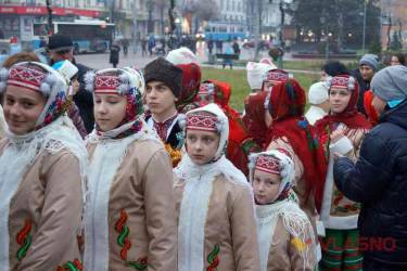 відкриття резиденції Діда Мороза у Вінниці фото