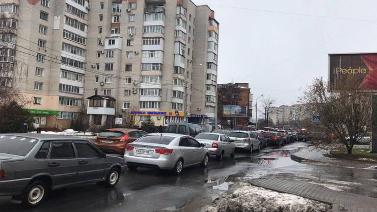 У Вінниці щодня утворюються численні затори