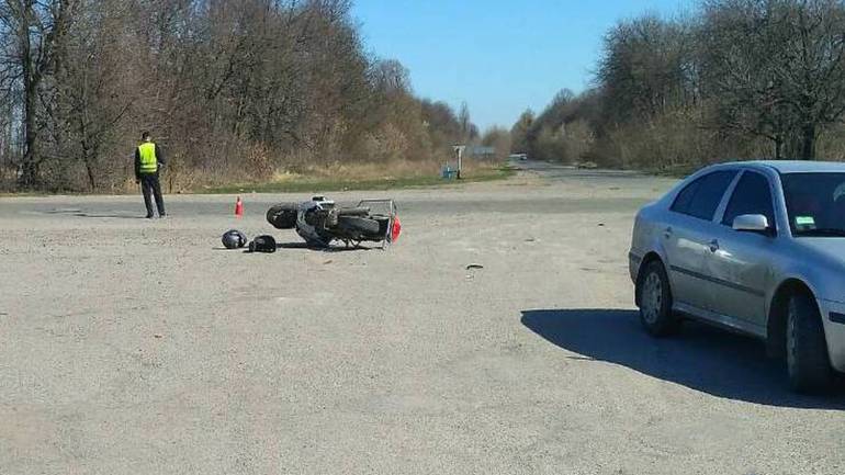 У ДТП на Вінниччині загинув мотоцикліст