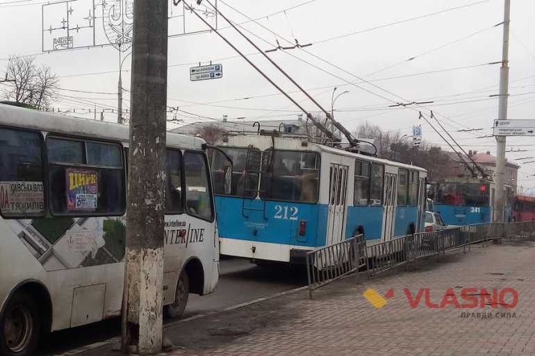 тролейбус у Вінниці