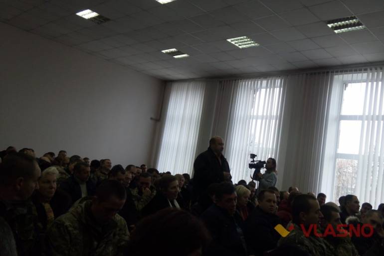 організаційні збори учасників АТО у Вінниці фото