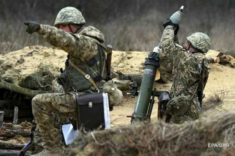 обстріл в АТО фото 