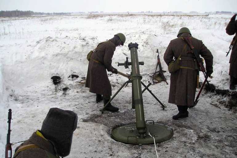 міномети в АТО фото