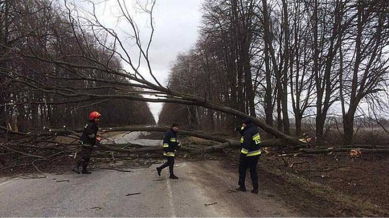 На Вінниччині сьогоді прогнозують буревій