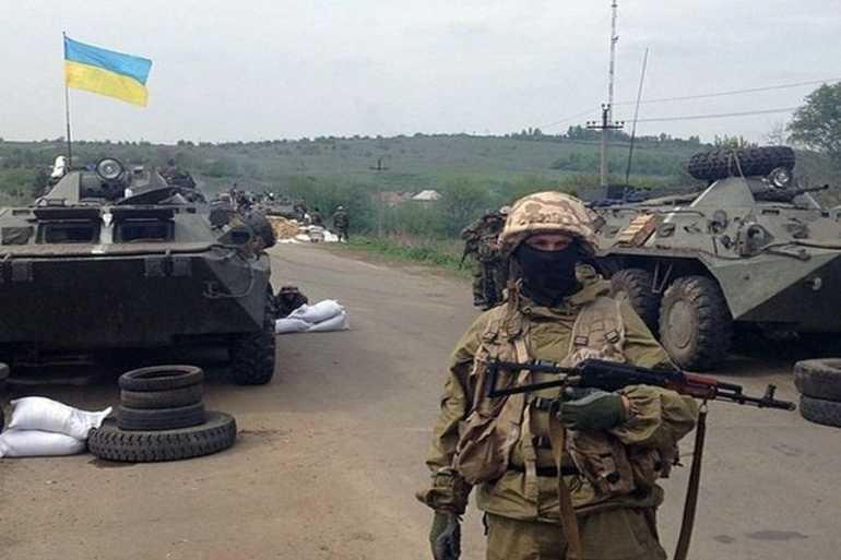 обстріли позицій сил ато фото
