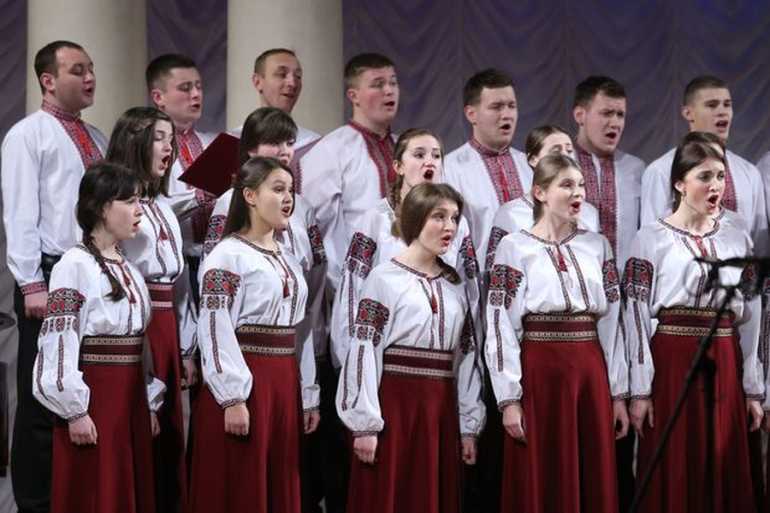 хор училищі Леонтовича фото