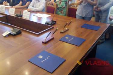 підписання меморандуму про співпрацю між Вінницею, Італією та Польщею фото