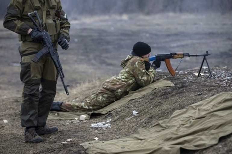 Обстріл в АТО фото