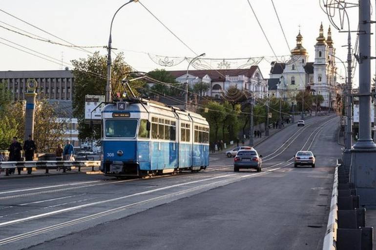 вінницький трамвай фото