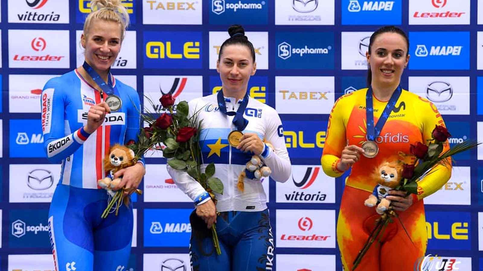 Українка виборола &laquo;золото&raquo; на Чемпіонаті Європи з велотреку