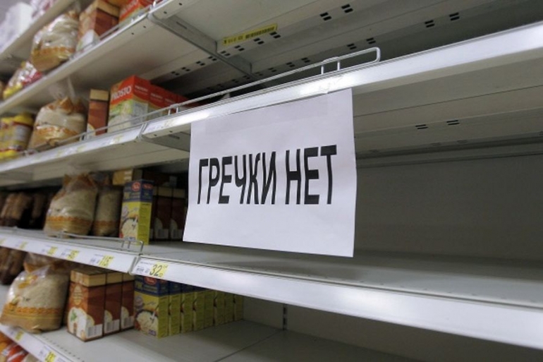 Через дефіцит у Росії можуть відкрити держрезерви гречки