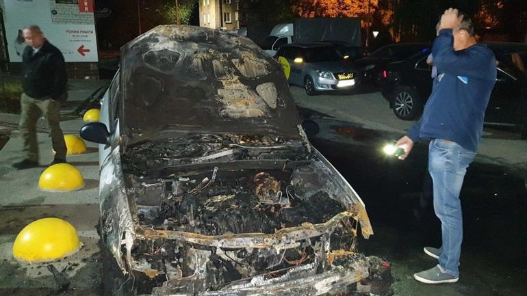 У Києві підпалили автомобіль &laquo;Схем&raquo;