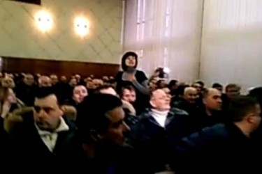 ВІДЕО!!! Прес-конференція голови Вінницької ОДА почалася без нього 07.12.2014