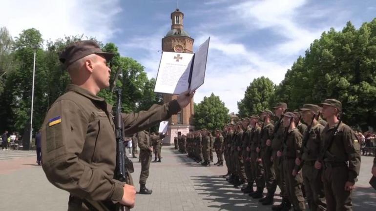 Вінницькому полку Нацгвардії присвоїли ім&rsquo;я Данила Нечая