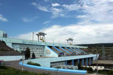 Дністровська ГЕС фото