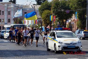 забіг до Дня Незалежності України у Вінниці фото