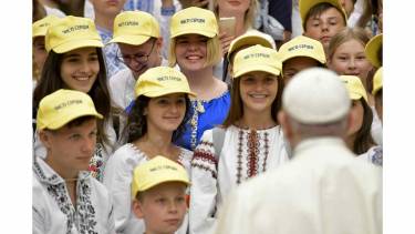 П&rsquo;ятеро вінничан потрапили на аудієнцію до Папи Римського (ФОТО)