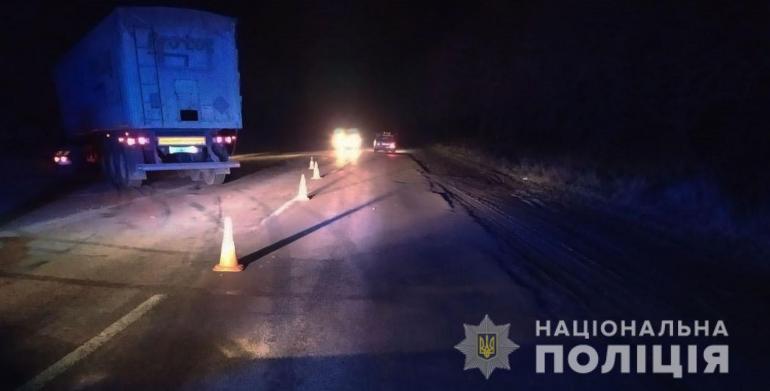 На Немирівщині вантажівка травмувала пішохода