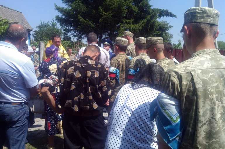 похорон Леоніда Лентюка фото