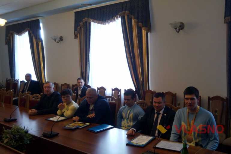нагородження паралімпійців з Вінниці фото