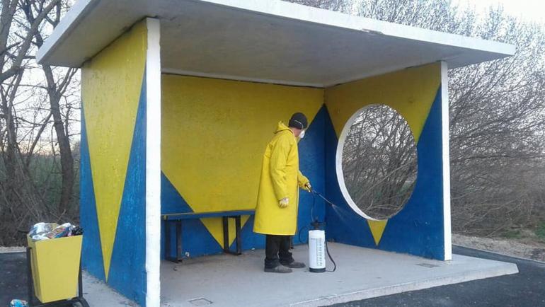 &laquo;Дорожники&raquo; Вінниччини тричі дезінфікували всі автопавільйони області